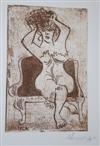 WILLIAM GROPPER Group of 6 etchings with aquatint.